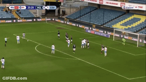 Soccer Players On Field With Number 14 GIF