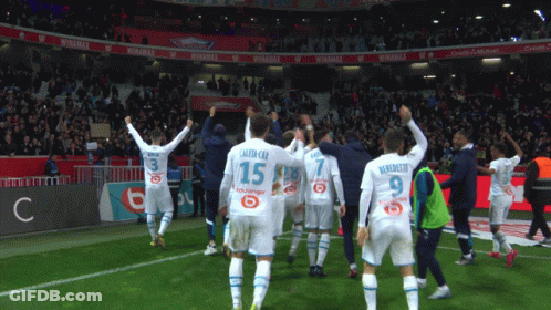 Soccer Players On Field With Number 15 GIF