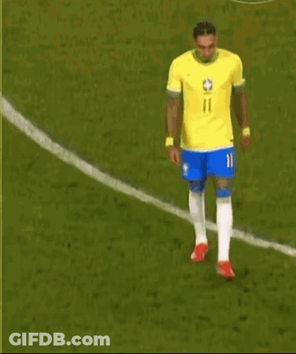 Soccer Players On Field With Number 8 GIF