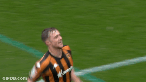 Soccer Players On Field With Support Cole Shirt GIF