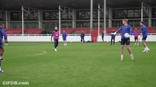 Soccer Players On Field GIF