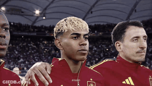 Soccer Players One In Adidas Shirt GIF