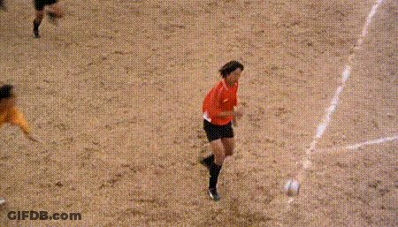 Soccer Players One In Red Shirt GIF