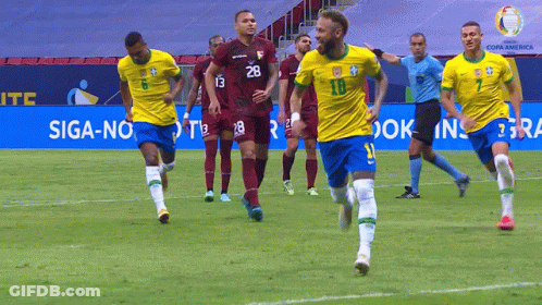 Soccer Players One Wearing Number 10 GIF