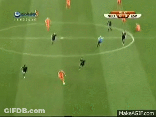 Soccer Players Playing Game GIF