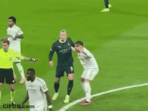 Soccer Players Playing Game On Field GIF