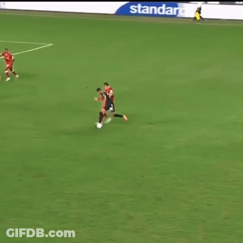 Soccer Players Playing Number 20 GIF