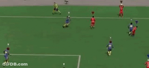 Soccer Players Playing On A Field GIF