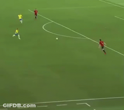 Soccer Players Playing On Field GIF