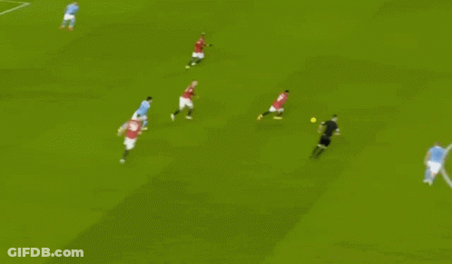 Soccer Players Playing On Field GIF