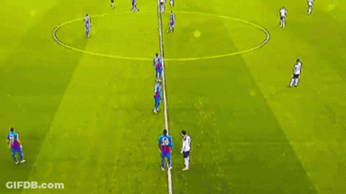 Soccer Players Playing On Field GIF
