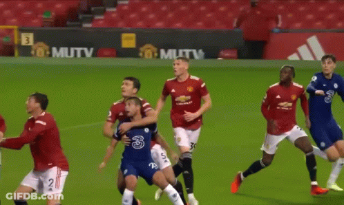 Soccer Players Playing On Field GIF
