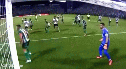 Soccer Players Playing On Field GIF