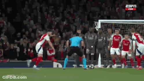 Soccer Players Playing On Field GIF