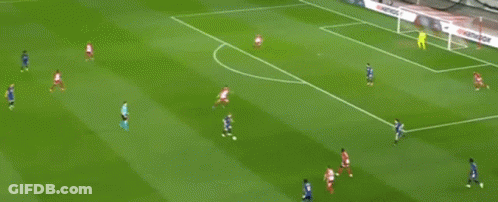 Soccer Players Playing On Field GIF