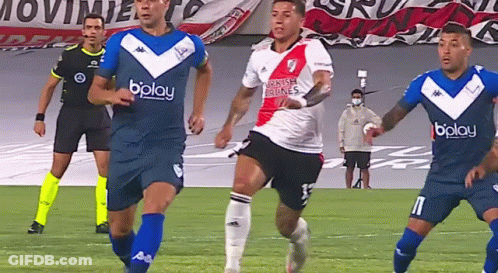 Soccer Players Playing On Field GIF