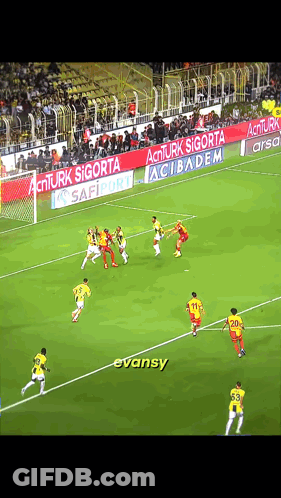 Soccer Players Playing On Field GIF