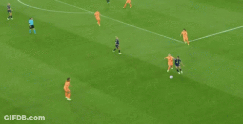 Soccer Players Playing On Field GIF