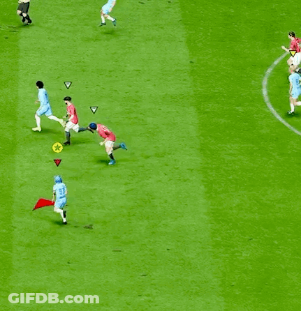 Soccer Players Playing On Field GIF