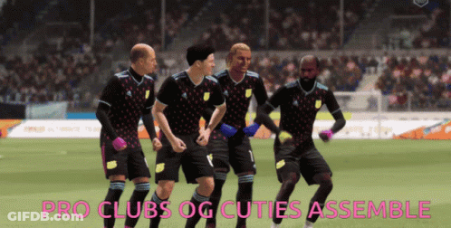 Soccer Players Pro Clubs OG Cuties Assemble GIF