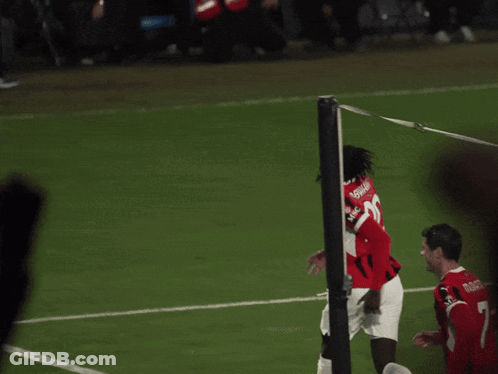 Soccer Players Rafa Leao 10 And 2 GIF