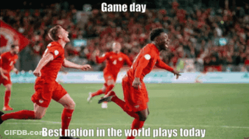 Soccer Players Running Game Day Best Nation Plays Today GIF