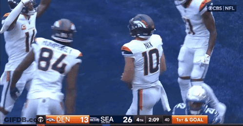 Soccer Players Running On Field GIF