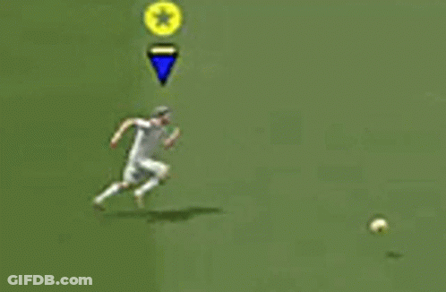 Soccer Players Score 3 Gol + 2 GIF