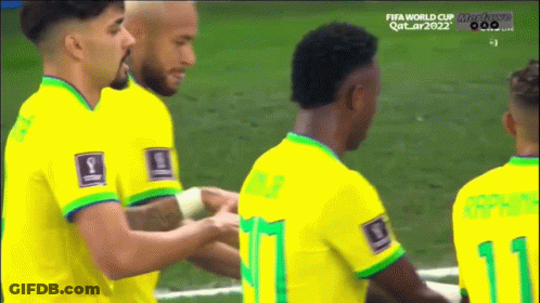 Soccer Players Shaking Hands GIF