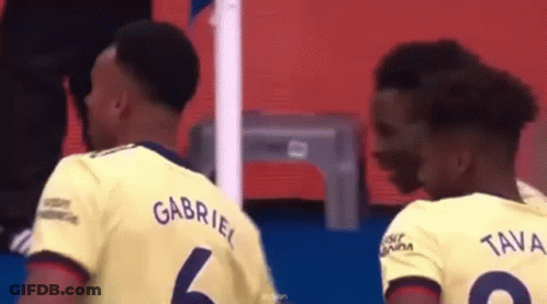 Soccer Players Standing On Field GIF
