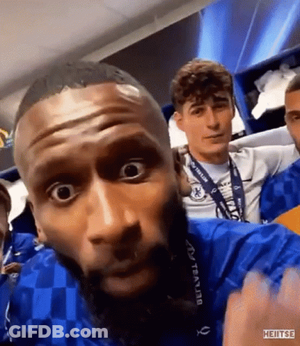 Soccer Players Taking Selfie In Locker Room GIF
