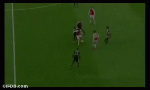 Soccer Players TouchofOzil GIF