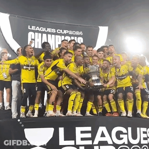 Soccer Players Trophy League Cup 2024 GIF