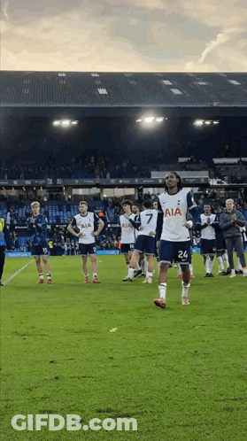 Soccer Players With AIA Uniforms GIF