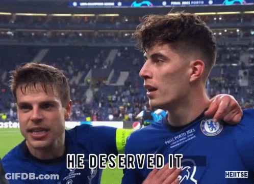 Soccer Players With He Deserved It GIF