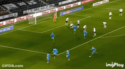 Soccer Players With Hyam On Shirts GIF