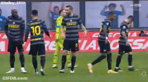 Soccer Players With Number 10 Jersey GIF