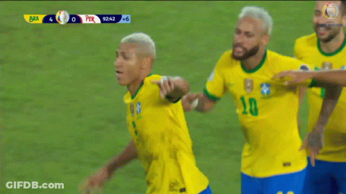 Soccer Players With Number 10 GIF