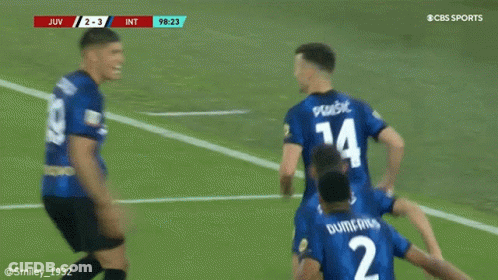 Soccer Players With Number 19 GIF