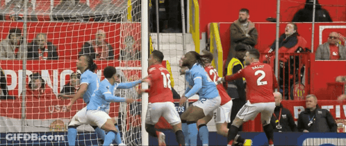 Soccer Players With Number 2 GIF
