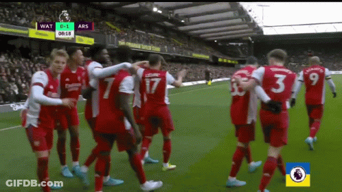 Soccer Players With Number 3 On Back GIF