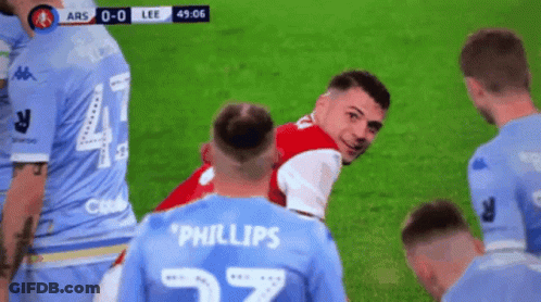Soccer Players With Number 37 Jersey GIF