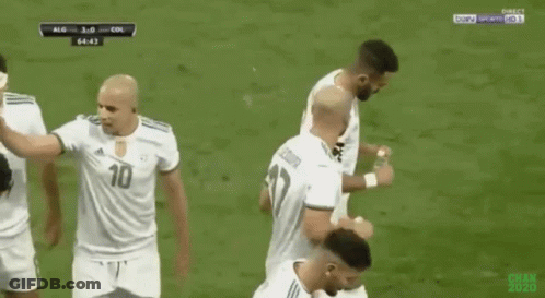 Soccer Players With Number 7 On Jerseys GIF