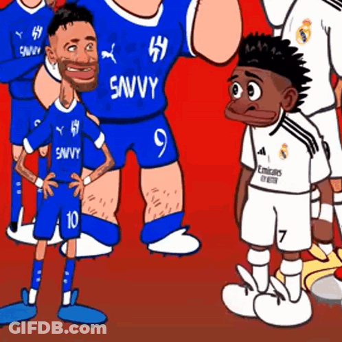 Soccer Players With Savvy Jersey GIF