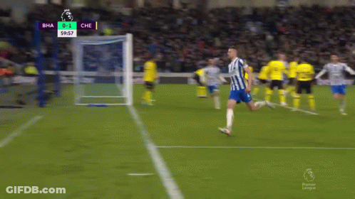 Soccer Premier League Game Score 1-1 GIF