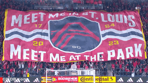 Soccer Stadium With Audi Banner GIF