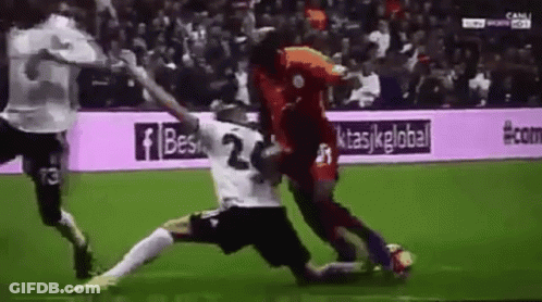 Soccer Tackle GIF