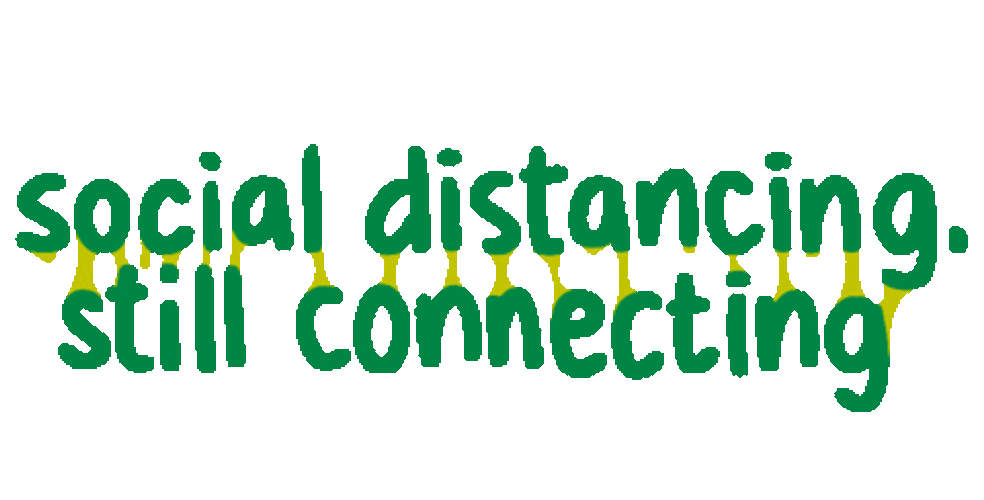 Social Distancing Transparent Sticker GIF