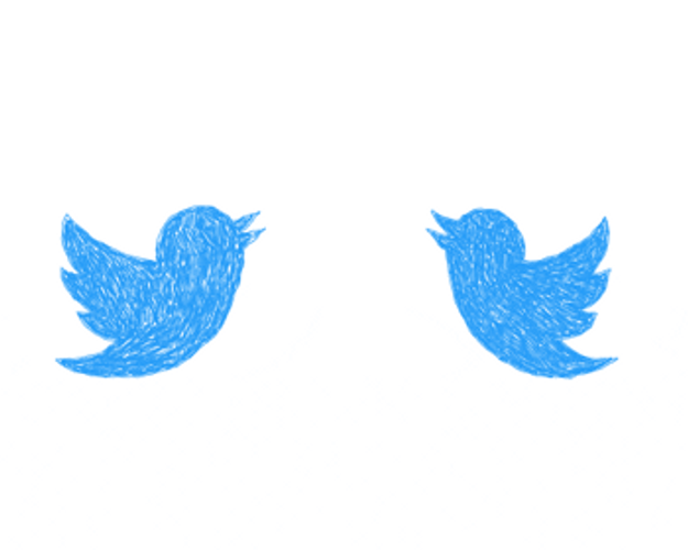Social Media Love Twitter Icon GIF