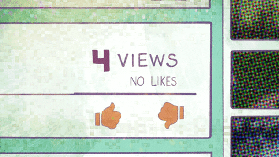 Social Media Metrics Views Likes GIF